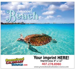 Tropical Beach Promotional Calendar 
