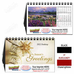 Splendid Gardens Large Desk Calendar 