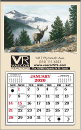 Large Full Apron Hanger Calendar Larry Anderson Wildlife 