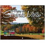 Scenic Views Promotional Mini Custom Calendar