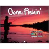 Gone Fishing Promotional Mini Calendar