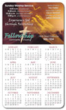 Religious Calendar Magnet 3.5x6 Round Corners - 25 mil.