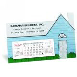 House Shape Estate Desk Calendar