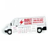 Service Van Shaped Desk Calendar