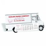 Step Van Delivery Truck Desk Calendar