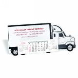 Semi Truck Shaped Desk Calendar