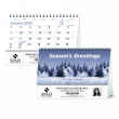 Promotional Economy tent desk calendar item # 4257 combined images view