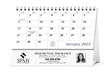 Promotional Economy tent desk calendar item # 4257 open view image