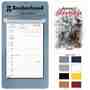  Weekly View Desk-Wall Memo Calendar -Silver - Item # 4425 combo view details and available colors