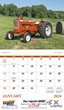Classic Tractors Calendar open view images