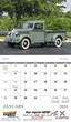 2023 Promotional Calendar Treasured Trucks, Stapled, Item 7237 open view 