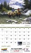 Western Frontier by Wayne Cooper Promotional Calendar Stapled