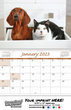 Cats & Dogs Wall Calendar 2023 - Stapled