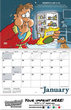 Murphy s Laws Wall Calendar 2023 - Stapled