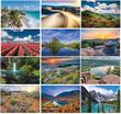 Scenes of America Wall Calendar 2023 - Stapled