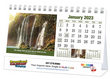 Inspirations 2023 promotional desk calendar item # AD-5098 open view image