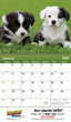 2023 Promotional calendar Puppies & Kittens, Item BC-210 open view