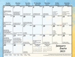 2023 Catholic Art Bilingual Calendar Item BLM-TARBL montly grid detail
