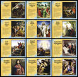 2023 Bilingual Catholic Art Calendar Item BLM-TARBL  montly images