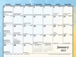 2023 Catholic Art Calendar Item BLM-TAREN montly grid details