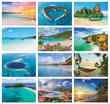 2023 Oceans & Beaches Paradise Calendar - Stapled, Item CC-411 Monthly Images