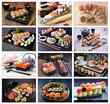 2023 Sushi Food Culinary Calendar 2023, Stapled, 11.5x18 Item CC-473 Monthly Images
