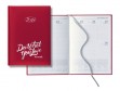 Castelli Mid-Size Weekly Planner, Style Matra, Color Red Item # CT-76504