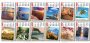 Adhesive Stick-up calendar No. FC-1003SC Scenic Views monthly images