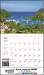 Caribbean Splendor Calendar - Scenic Images of the Caribbean  Bilinguall monthly images 2023