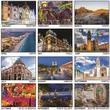 Scenic Mexico Bilingual  Calendar - Vistas de Mexico 2023 open view 2023
