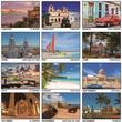 Scenes of Cuba Calendar - Calendario Escenico de Cuba - Bilingual  open view 2023