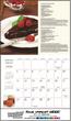 Delicious Recipes Culinary Calendar Bilingual l monthly images 2023