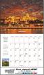 Dreamy Getaways Scenic Calendar Bilinglaul English/Spanish open view 2023