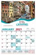 Giovanni’s Italian Restaurant Full Custom 13 month photo calendar size 11x17, 