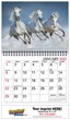 2023 Horses Animal Calendar  Stapled JC-339A open spread view image