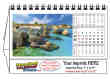 Desktop Tent Promotional Calendar