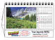 Desktop Tent Promotional Calendar