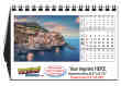 Desktop Tent Promotional Calendar