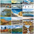 Scenes of Canada (English/French) Calendar 2023