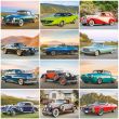 Classic Cars Calendar Stapled 2023