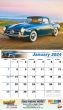 Classic Cars Calendar Stapled 2023