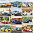 Exotic Cars Calendar Stapled 2023