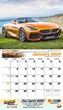 Exotic Cars Calendar Stapled 2023