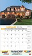 Stylish Homes Wall Calendar Stapled 2023