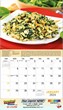 Cooking Recipes Calendar Stapled 2023