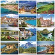 Scenes of World Travel Calendar 2023