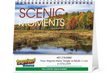 Scenic Moments Large Promotional Desk Calendar  thumbnail