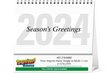 Large Econo Promotional Desk Calendar  thumbnail