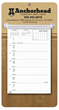 Promotional Weekly Memo Calendar  - Butcher Block thumbnail