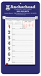 Promotional Big Numbers Weekly Memo Calendar  - Blue thumbnail